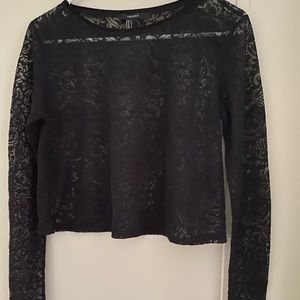 Forever 21 Gently Used lace blouse.  Great for layering!